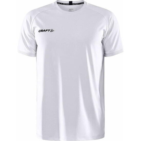 T-shirt - Indoor - Hommes - Progress - respirant, polyester recyclé - Blanc