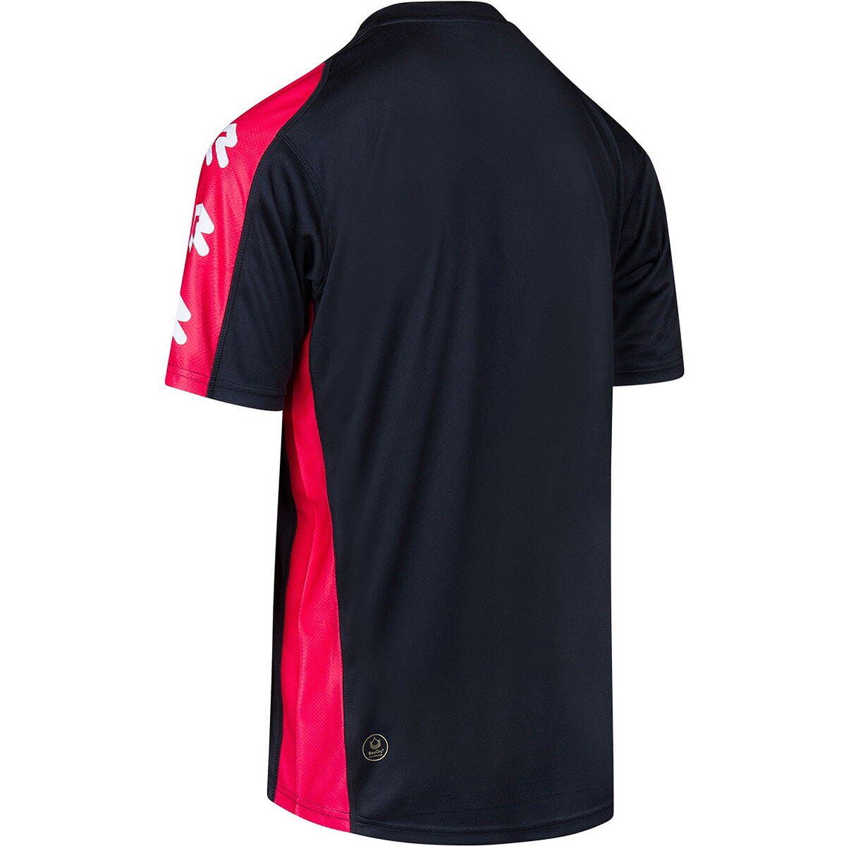 Robey Performance Shirt Korte Mouw Heren - Zwart / Rood 3/3