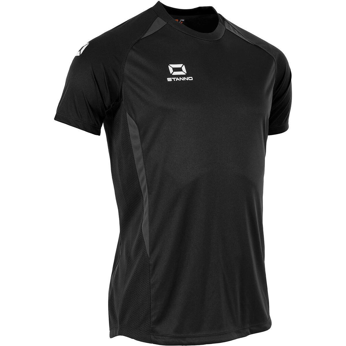 Stanno Stadio Maillot Manches Courtes Homme - Noir / Anthracite 3/5