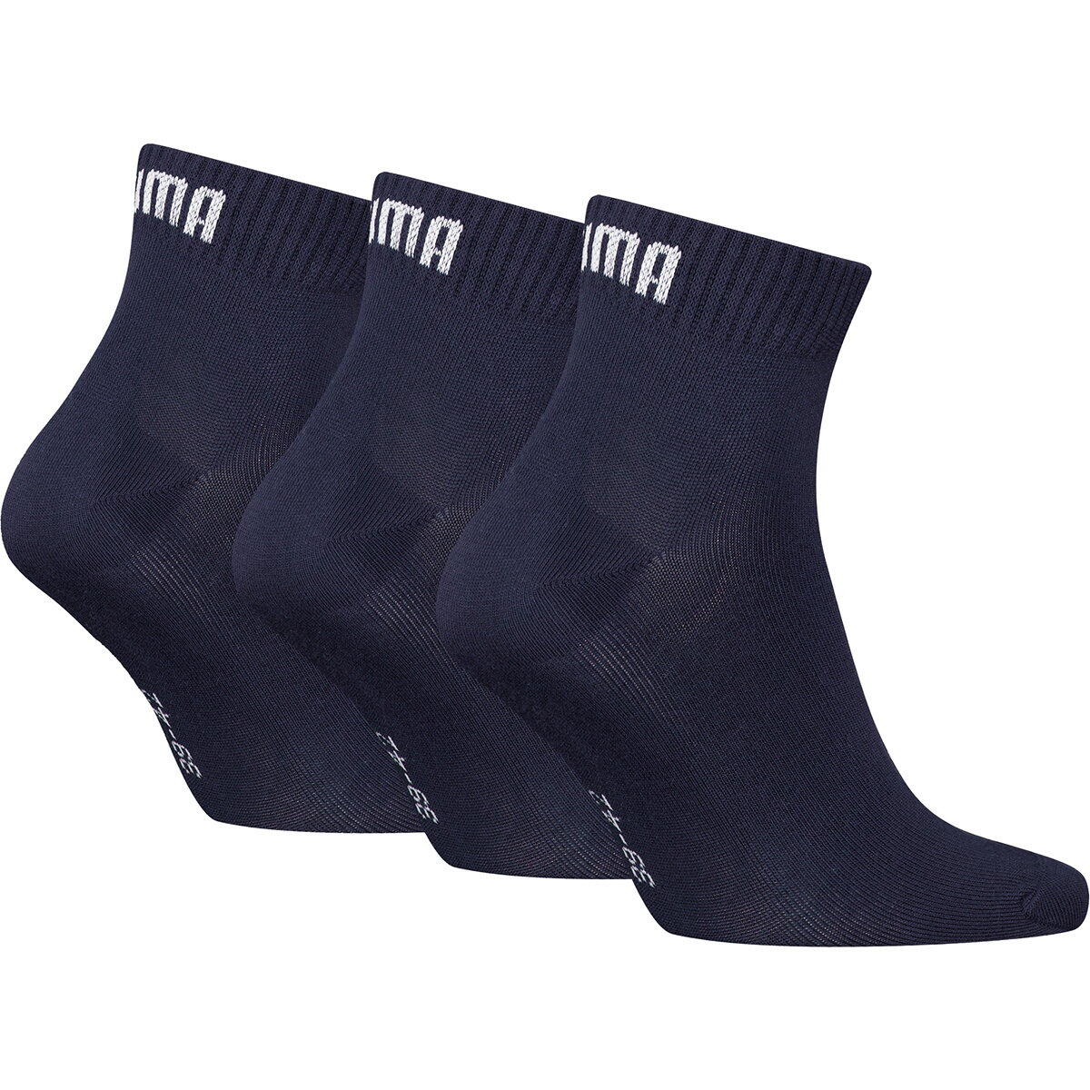 Puma 3-Pack Kurzsocken - Marine | 47-49 2/2