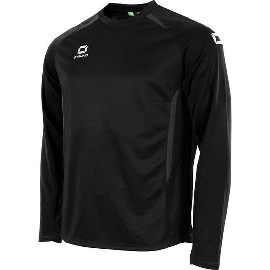 Sweat homme sport - Regular fit - Stanno Stadio - Noir/Anthracite
