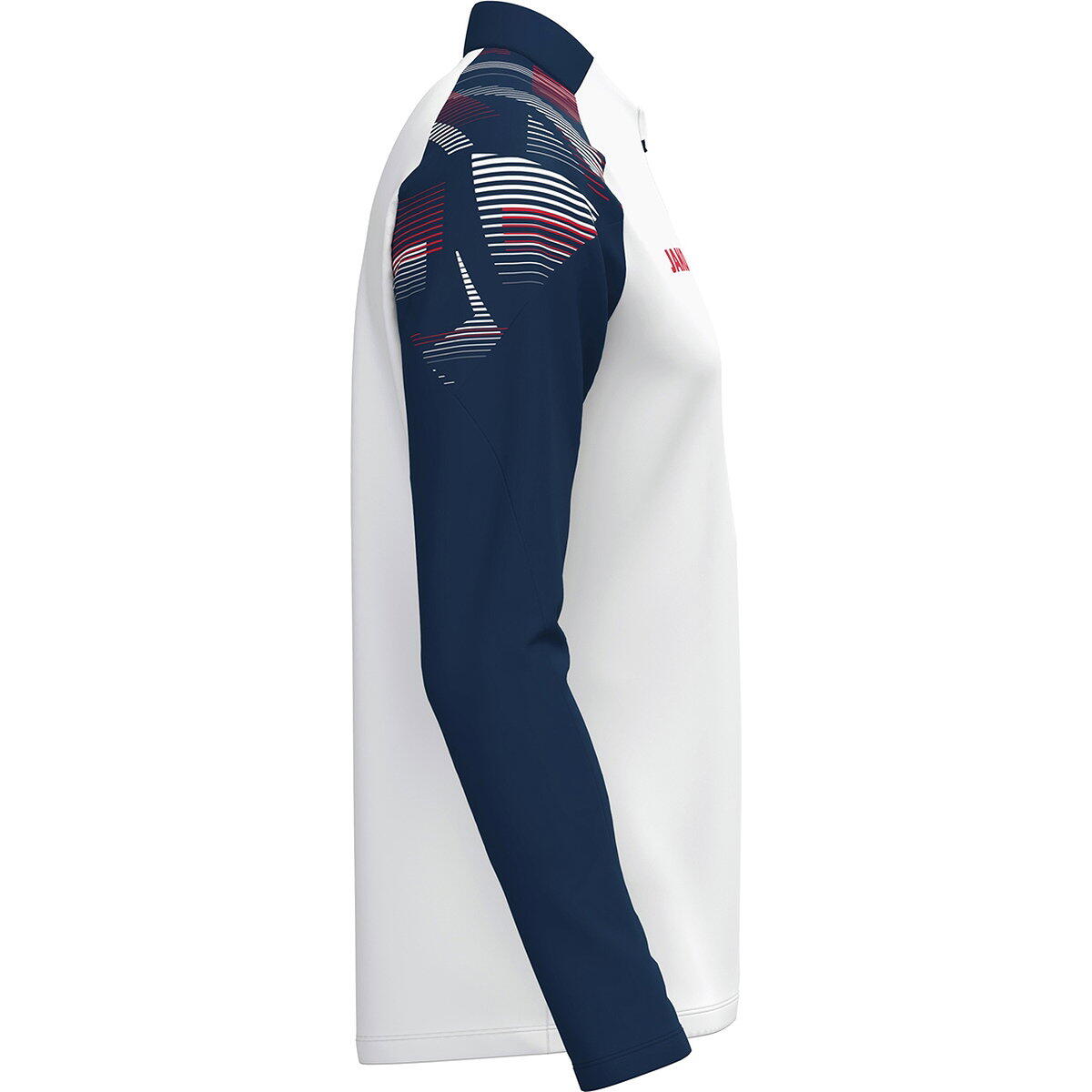Jako Sonic Ziptop Hommes - Blanc / Marine / Rouge 4/5