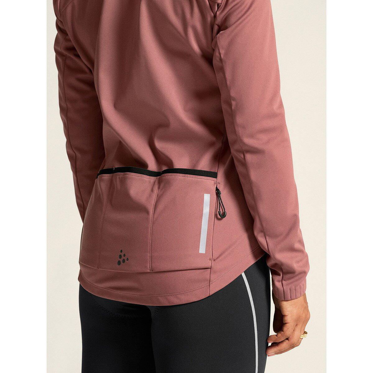 Craft Core Subz 2 Winter-Fahrradjacke Damen - Rose Brown 5/5