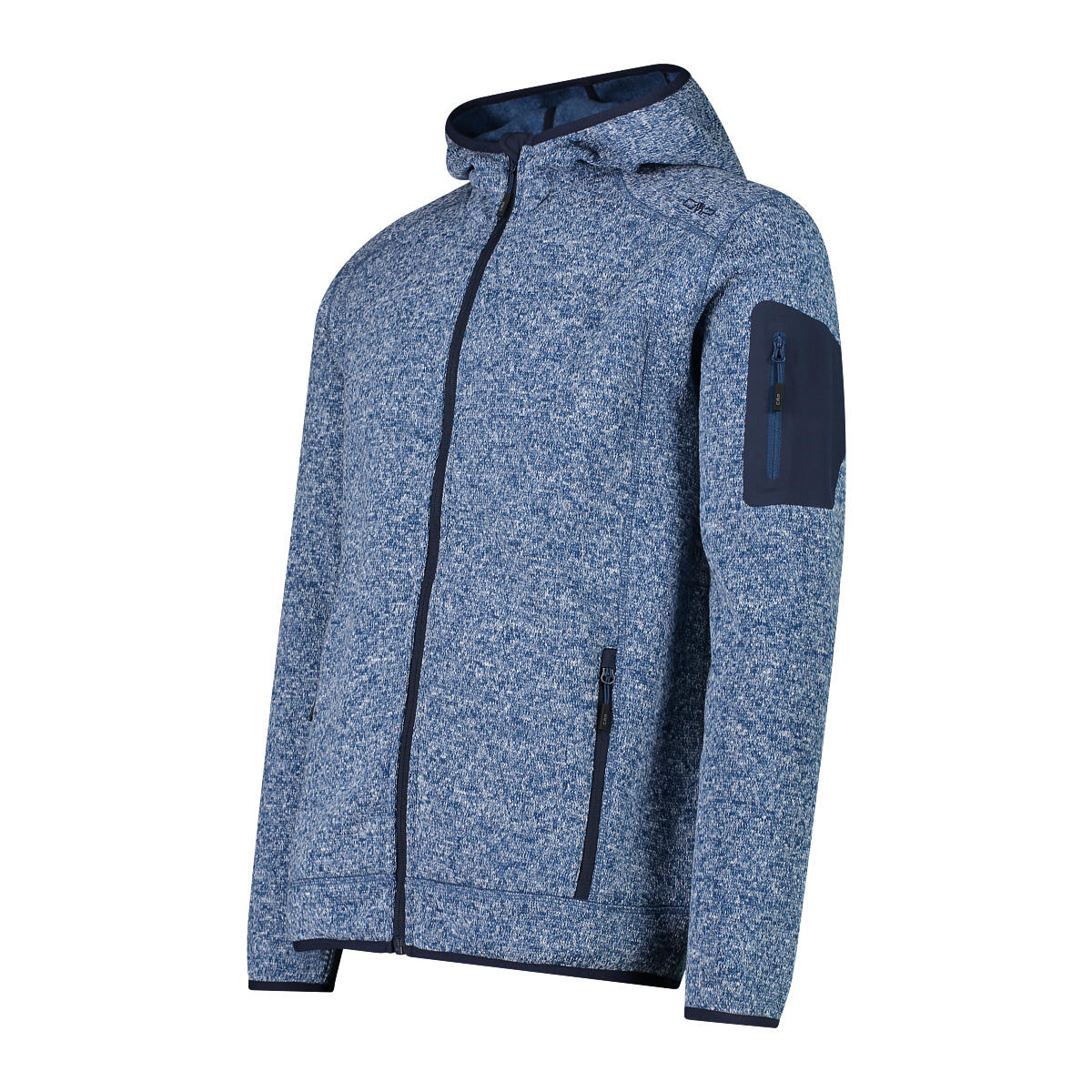 CMP Herren Fleecejacke Knitted Fix Hood Jacket 3H60847N 3/5
