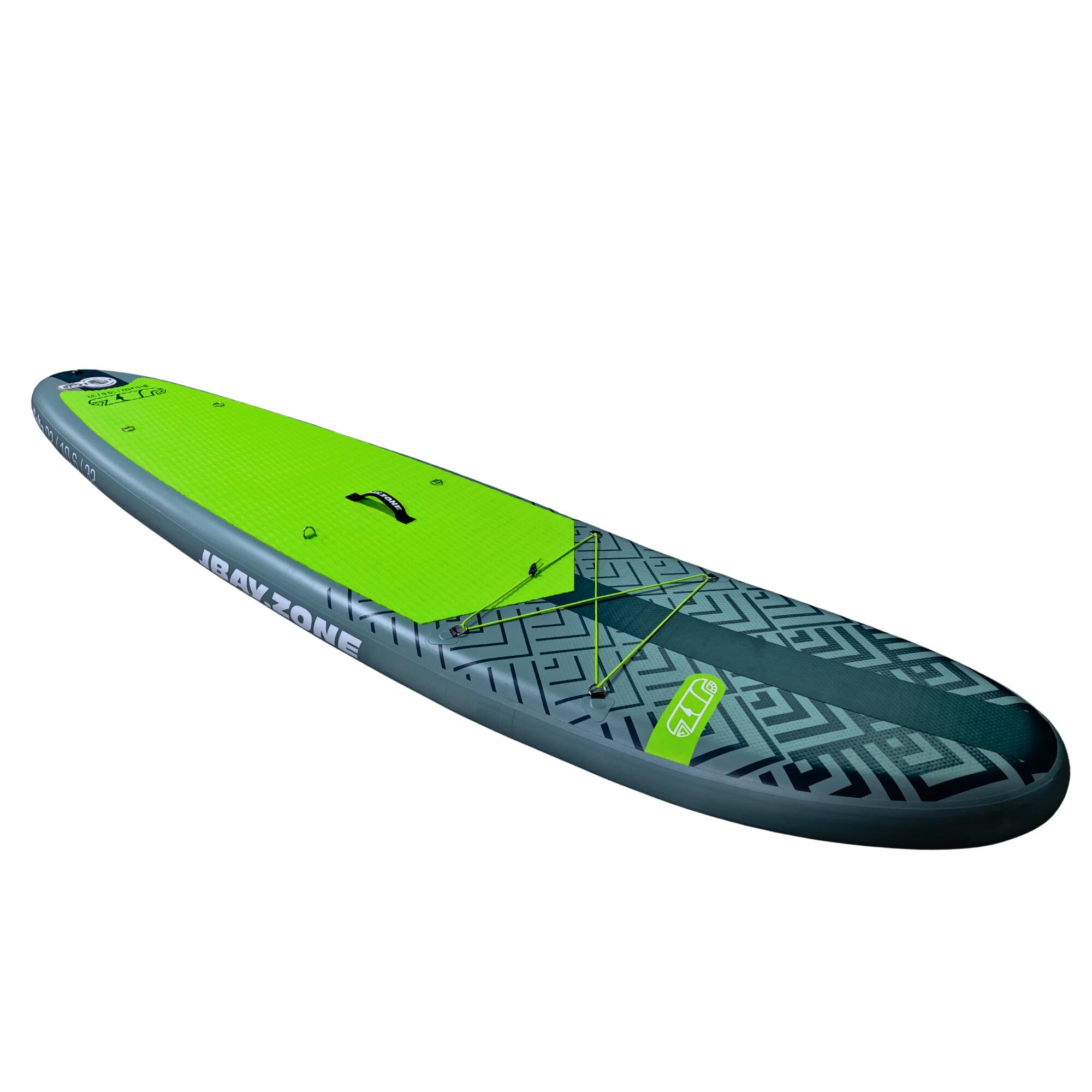 JBAY.ZONE Pack SUP Delta D2 ALLROUND gonfiabile 10.6 Verde-Blu 2/7