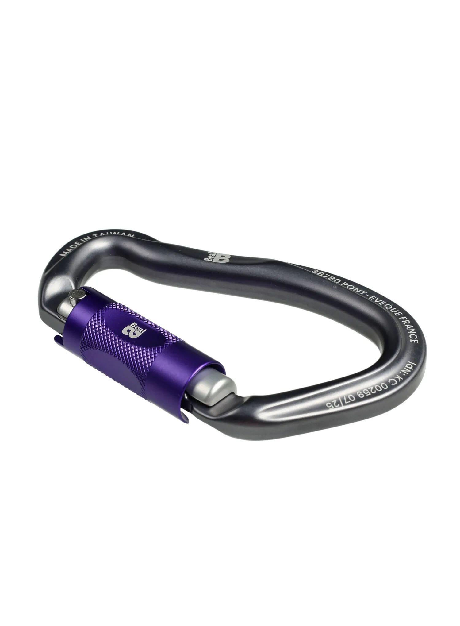 Karabinek wspinaczkowy Beal Be Link Bi Matic - darkstone 4/4