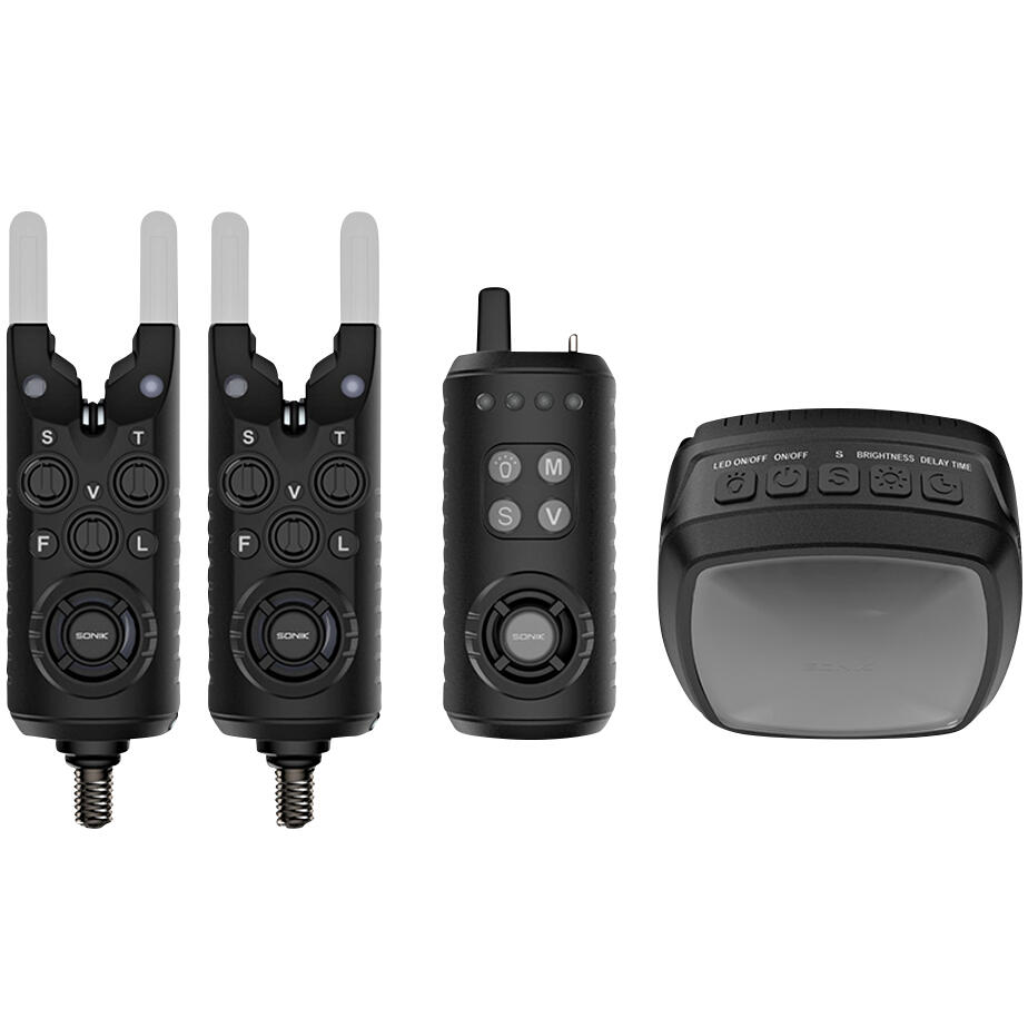 Sonik Gizmo2 Alarm Set 2+1 inkl. Bivvy Light 3/5