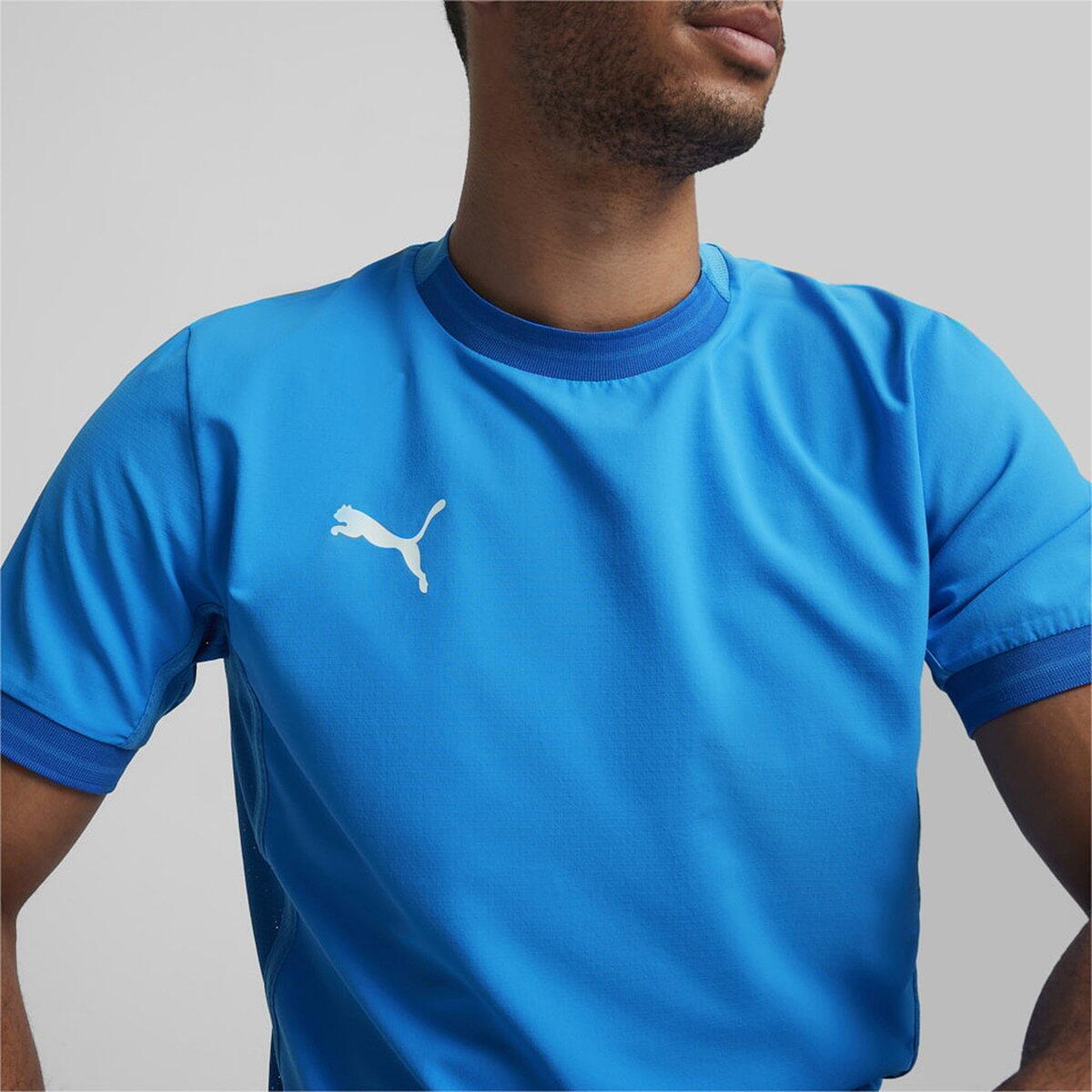 Puma Teamfinal Shirt Korte Mouw Heren - Royal L 4/5