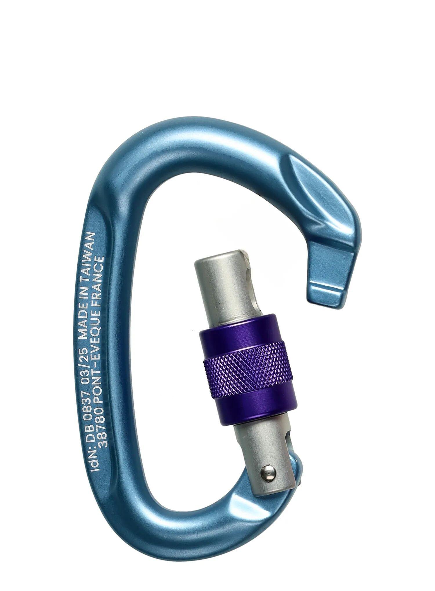 Karabinek wspinaczkowy Beal Be One Screw - blue 3/3