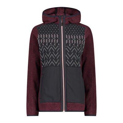 Pile con cappuccio da donna CMP