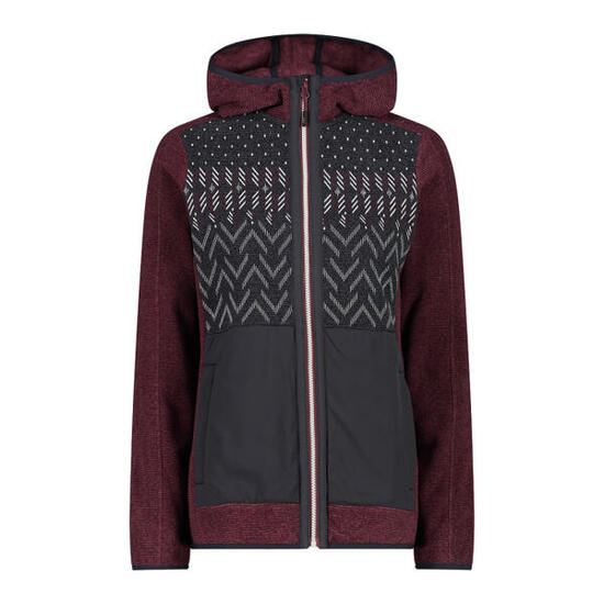 Pile con cappuccio da donna CMP