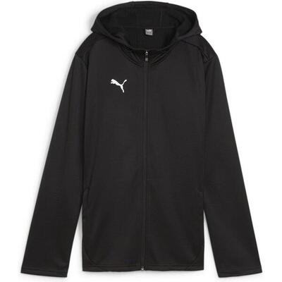 Puma teamfinal fleece jas dames - zwart | xl