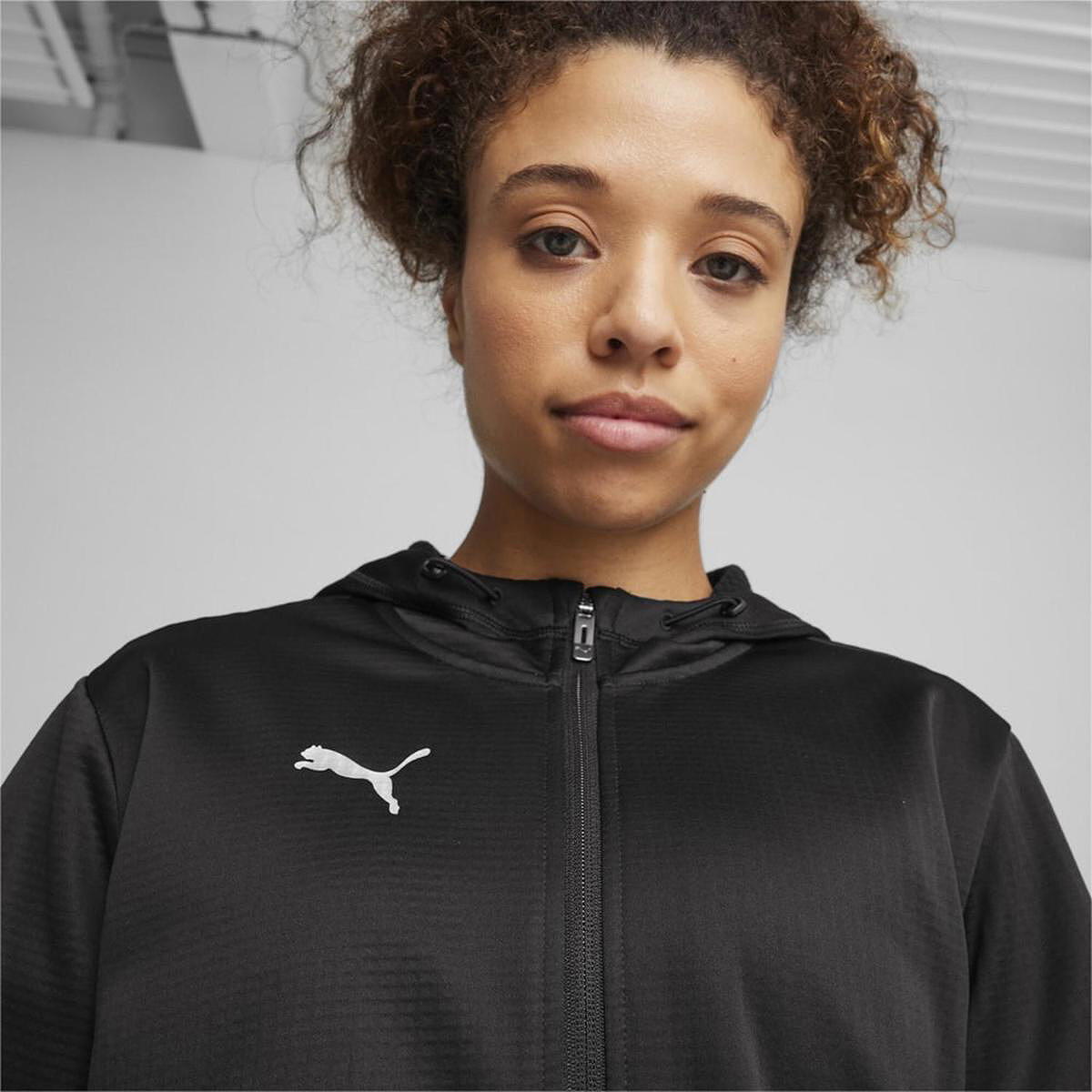 Puma Teamfinal Fleecejacke Damen - Schwarz | XL 4/5