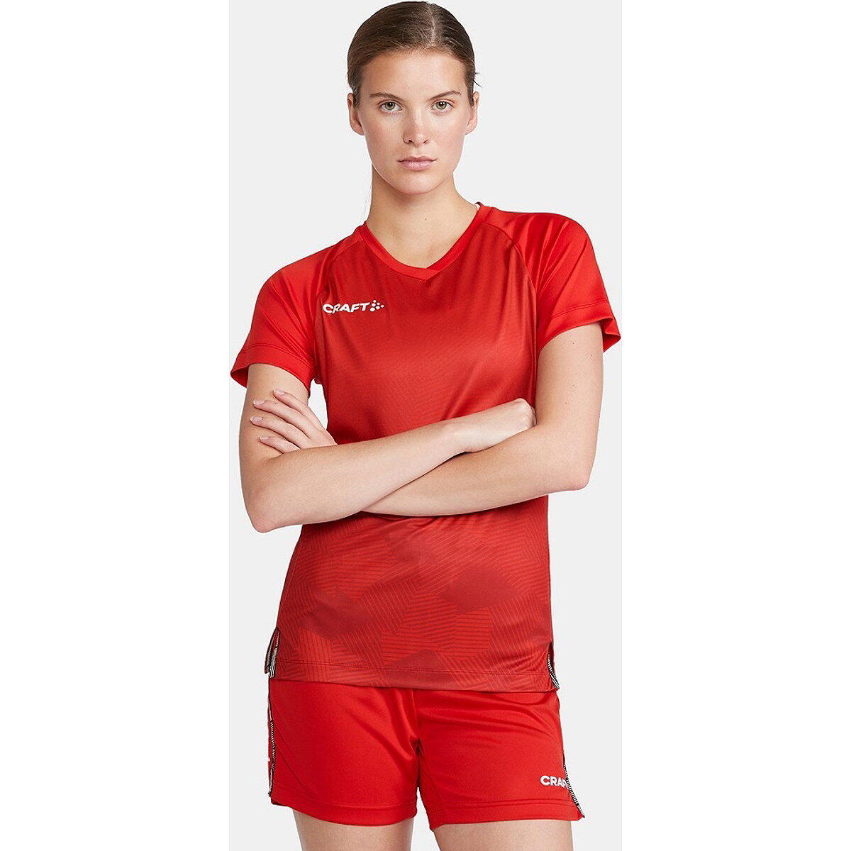 Craft Premier Fade Maillot Manches Courtes Femmes - Rouge - XL 3/5