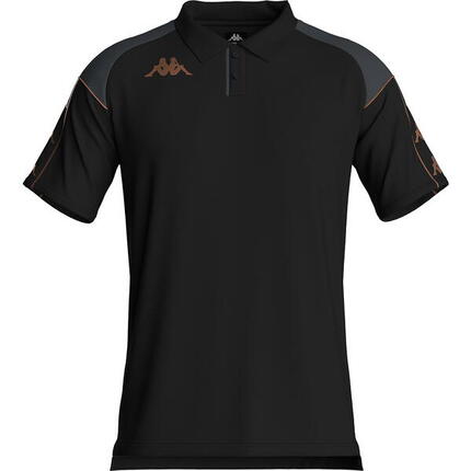 Kappa Mastio Polo Hommes - Noir / Gris L