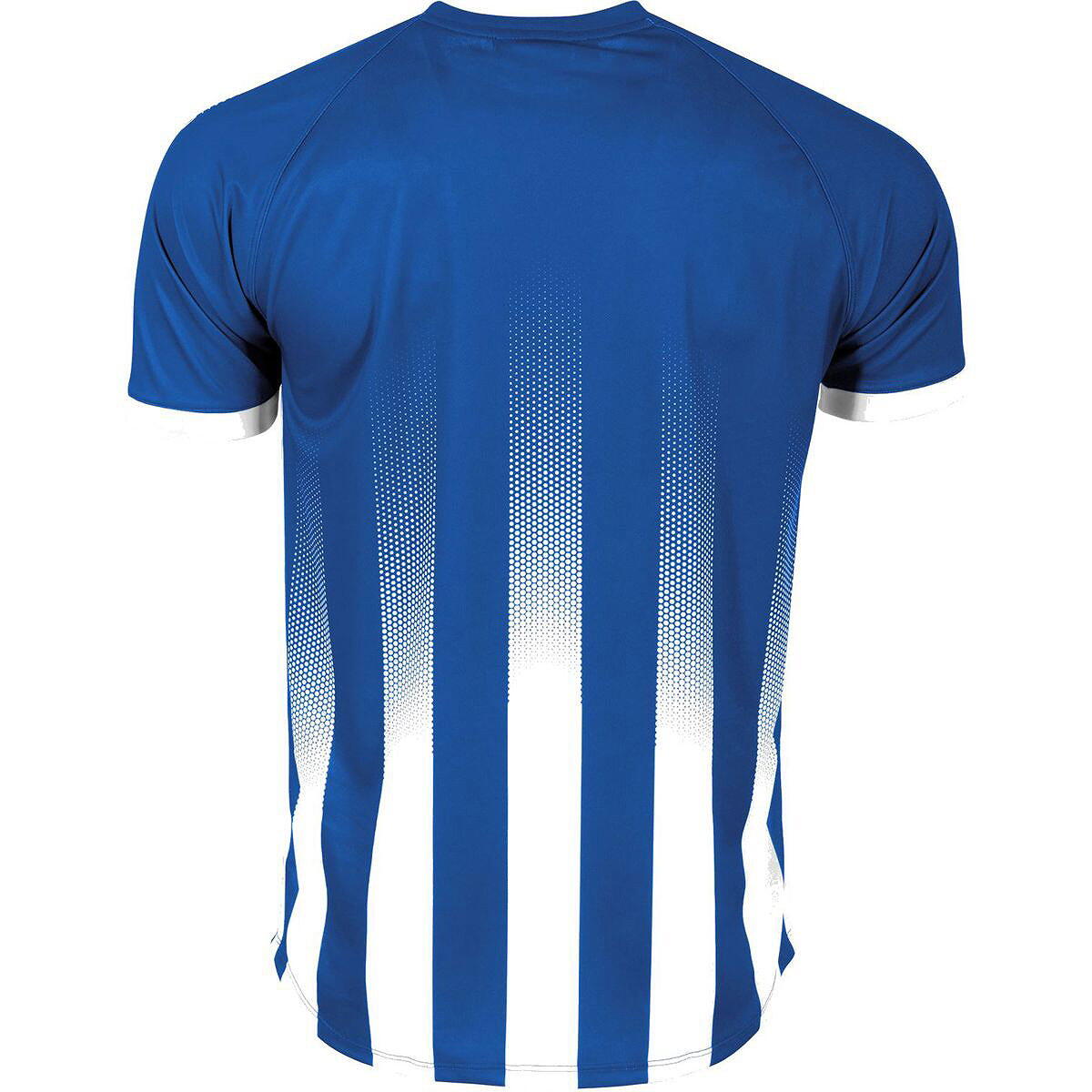 Stanno Vivid Shirt Korte Mouw Kinderen - Royal / Wit 5/5