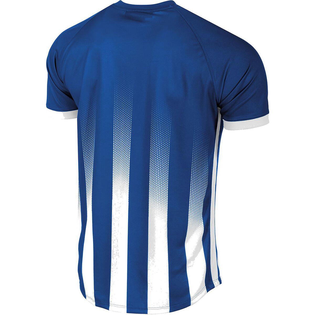 Stanno Vivid Shirt Korte Mouw Kinderen - Royal / Wit 4/5