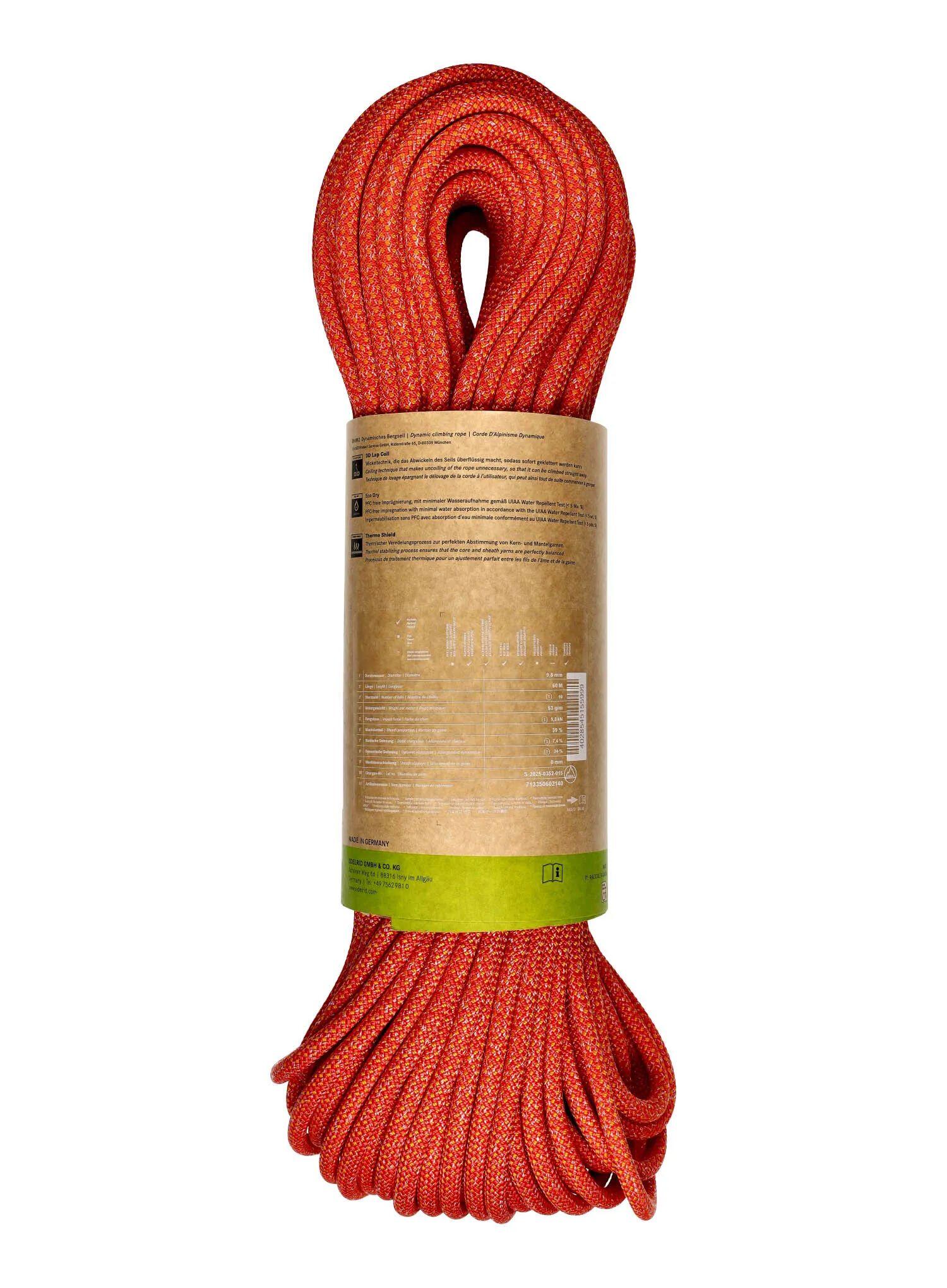 Lina dynamiczna Edelrid Heron Eco Dry 9,8 mm 60 m 3/6