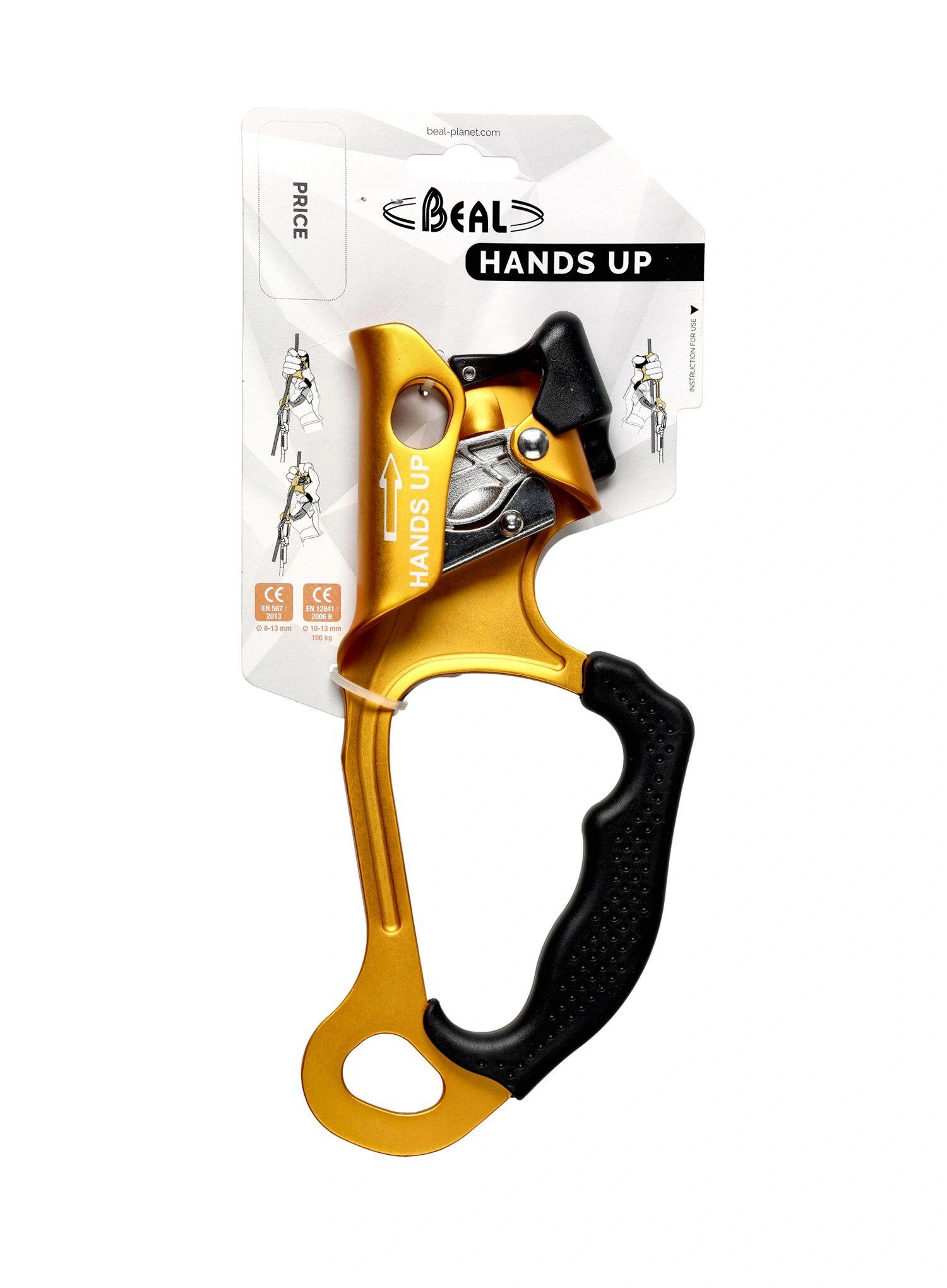 Poignée Beal HANDS UP alu ergonomique pour cordes 10–13 mm (AIR STEP) 2/4