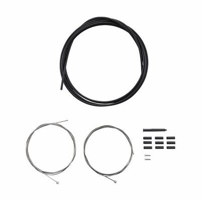 Set van kabels en beschermbuizen voor versnellingswisselaars van roestvrijstaal,