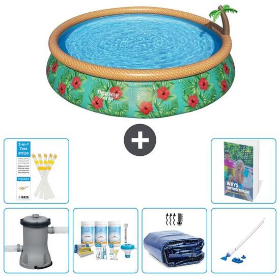 BESTWAY Piscina Bestway Fast Set Redonda - 457x84 cm - 7-piezas S310