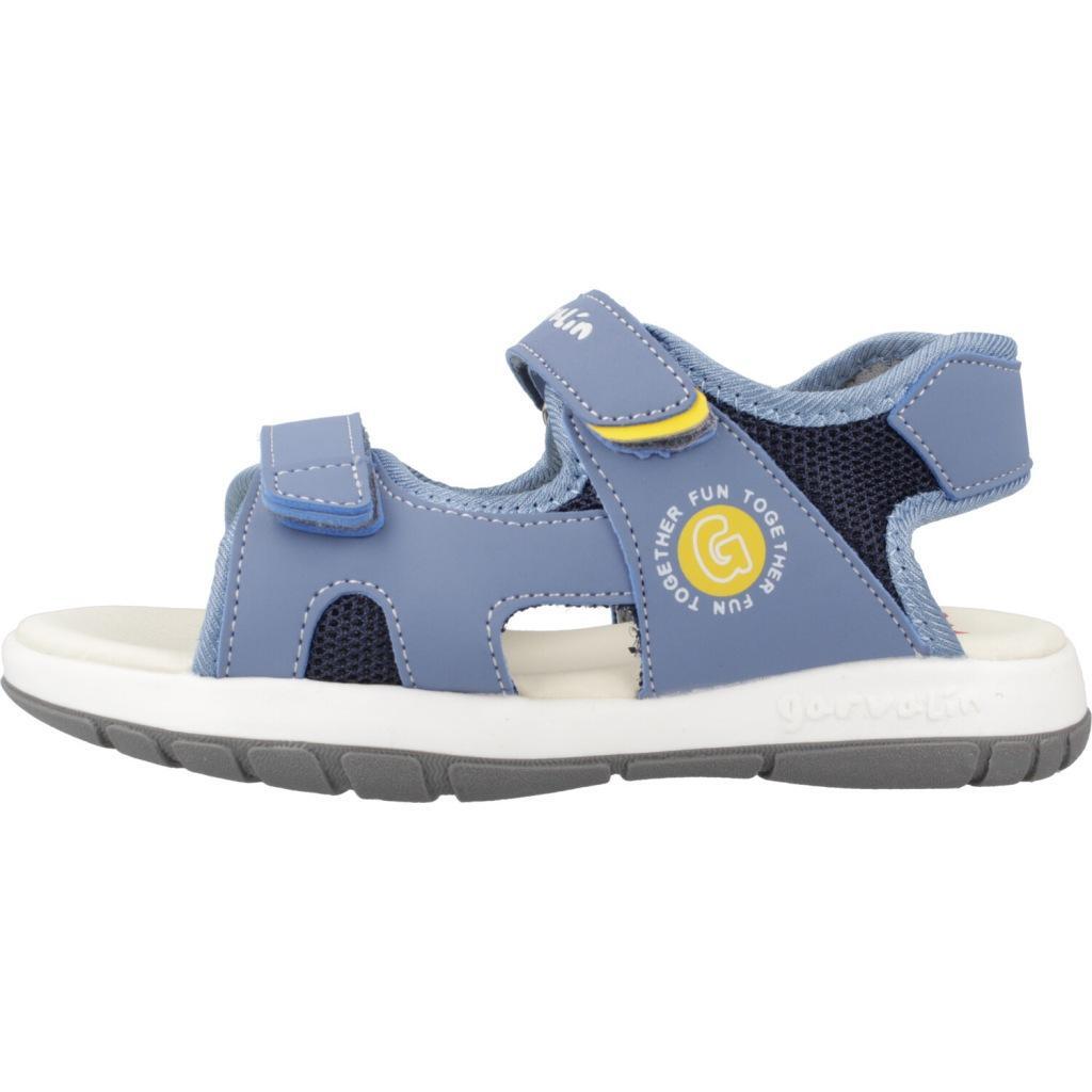 Sandales Garvalin Modèle 242817g Couleur Bleu 2/6