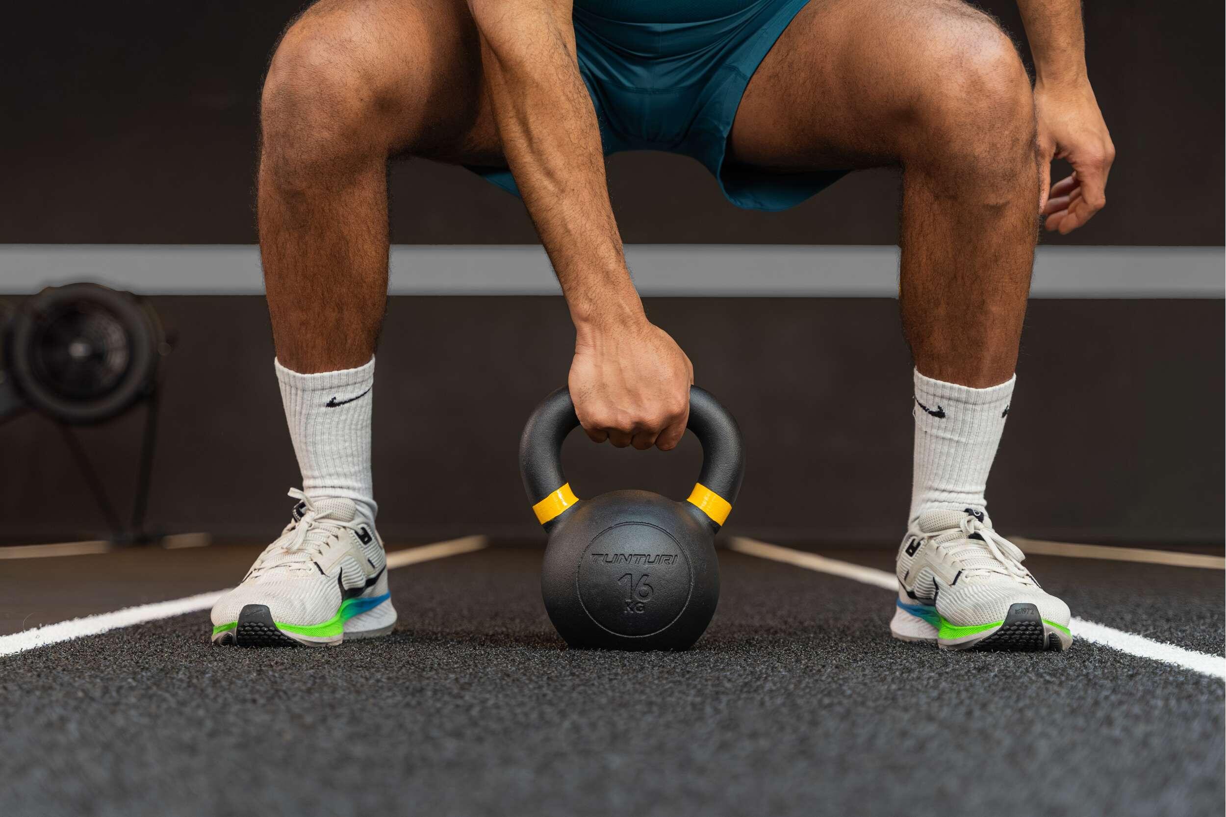 Platinum kettlebell fonte 4 kg avec app fitness offerte 3/7