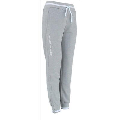 Indian maharadja knitted pant x-long dames - grijs