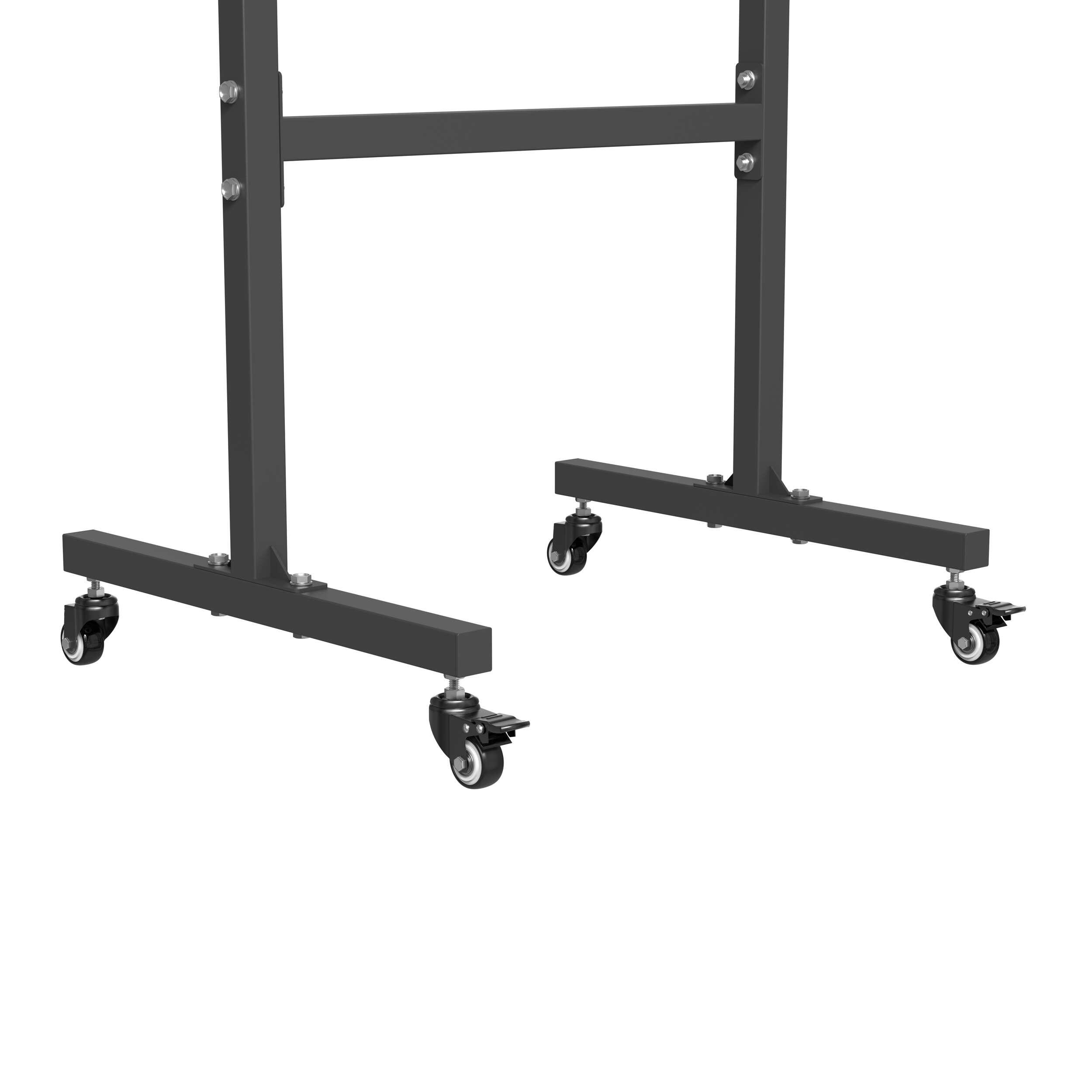 Rack de Rangement Tapis Fitness - Réglable - 70 x 60,2 x 188,9 cm - Noir 6/7