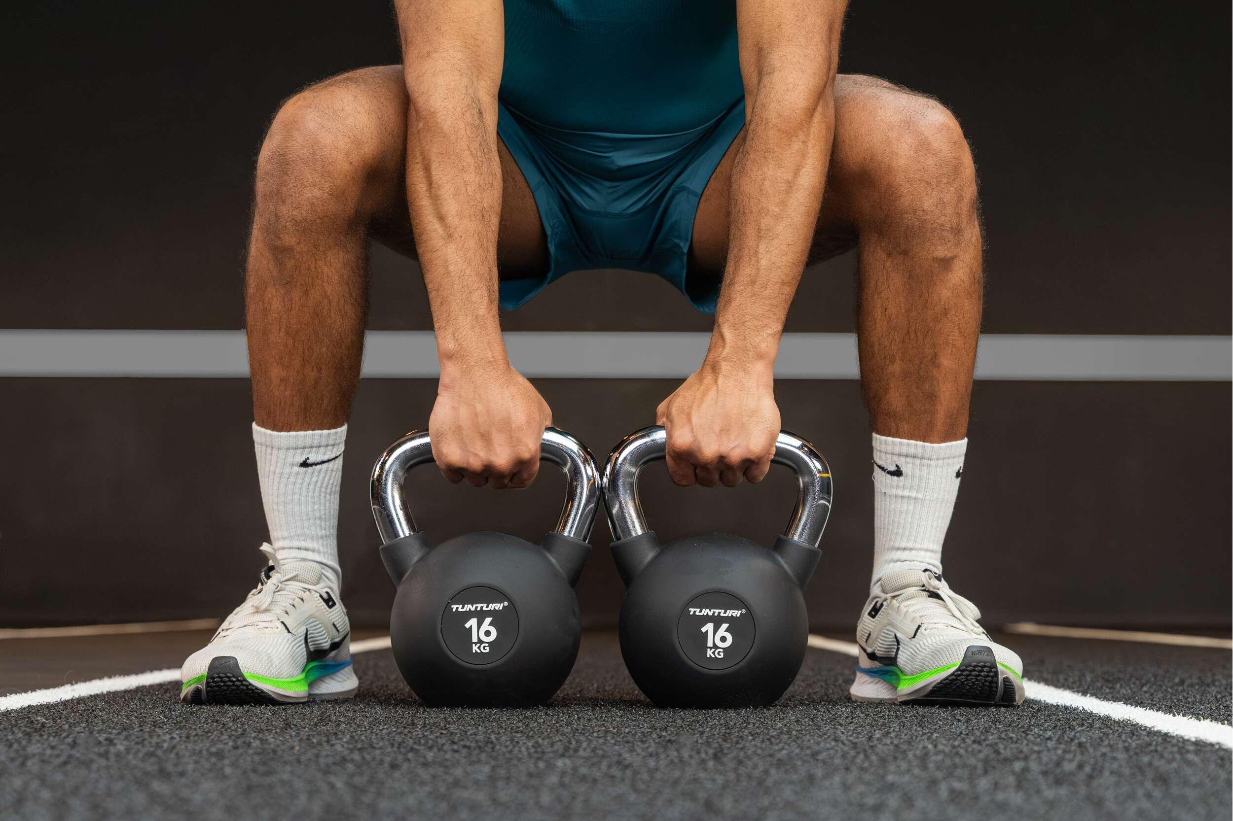 Kettlebell gommata - 4kg 3/7