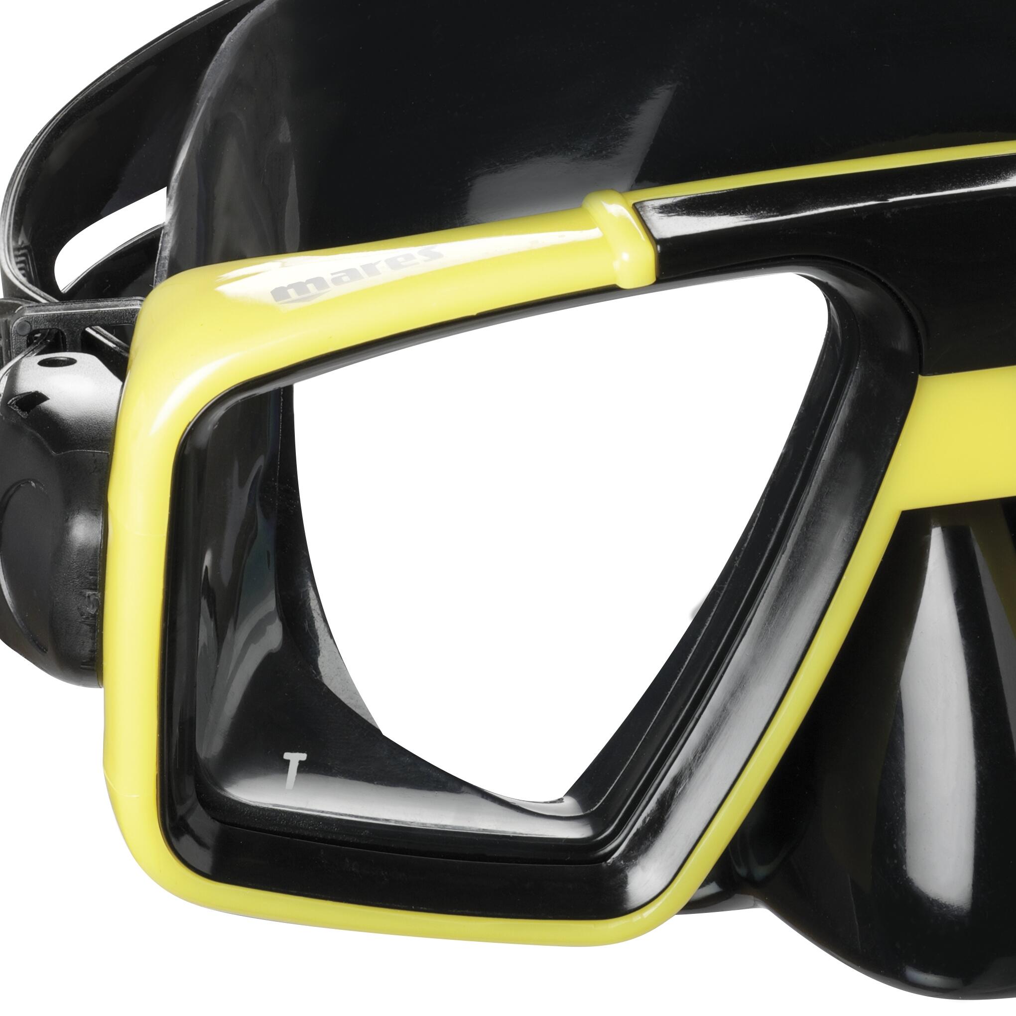 Combo Snorkeling Adulto Starfish Maschera Silicone Aeratore Ergonomico 3/3