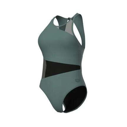 Maillot de bain 1 pièce femme Arena Mesh Angle Vent Back B