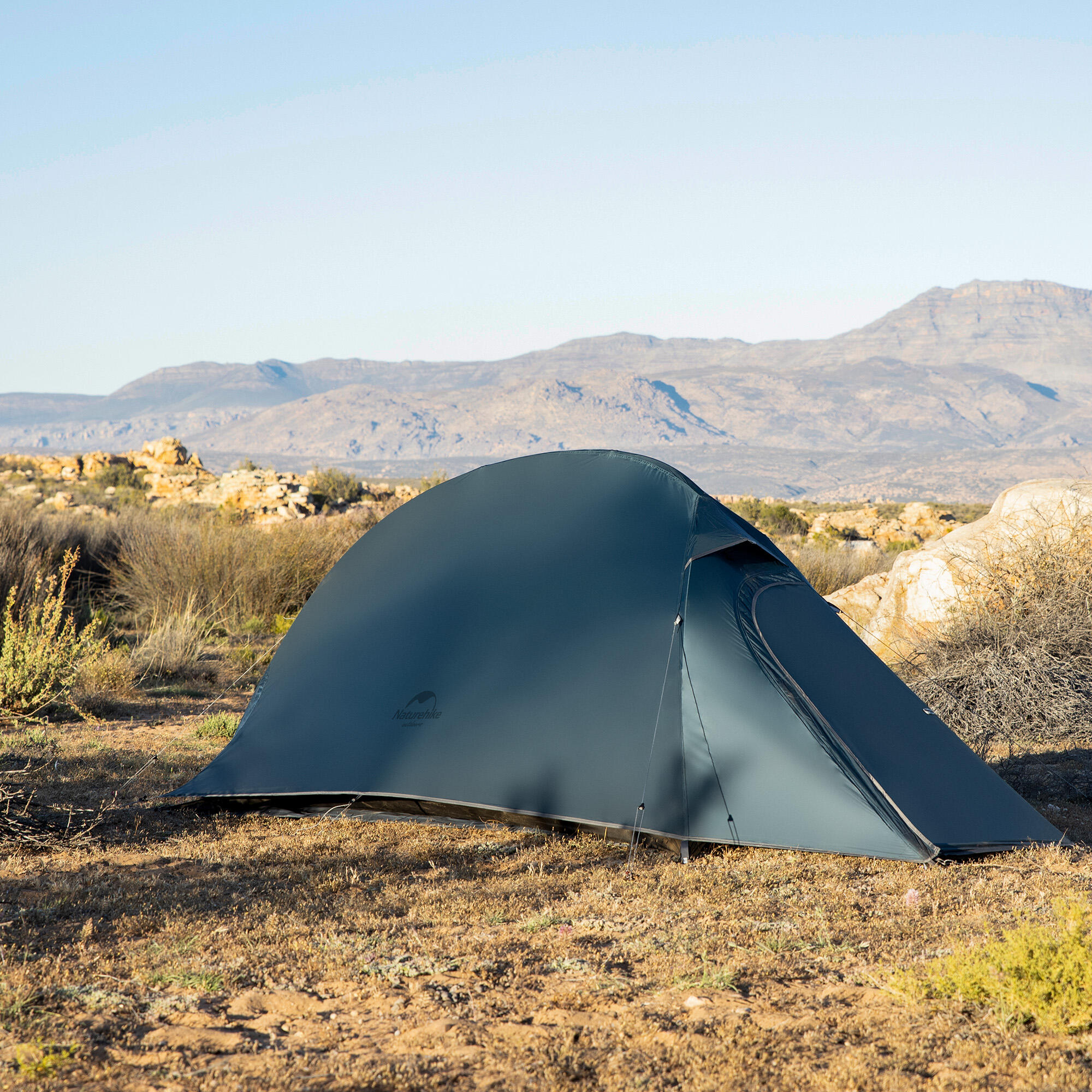 Cloud up 1 ultralight 20D tent and mats - navy 4/7