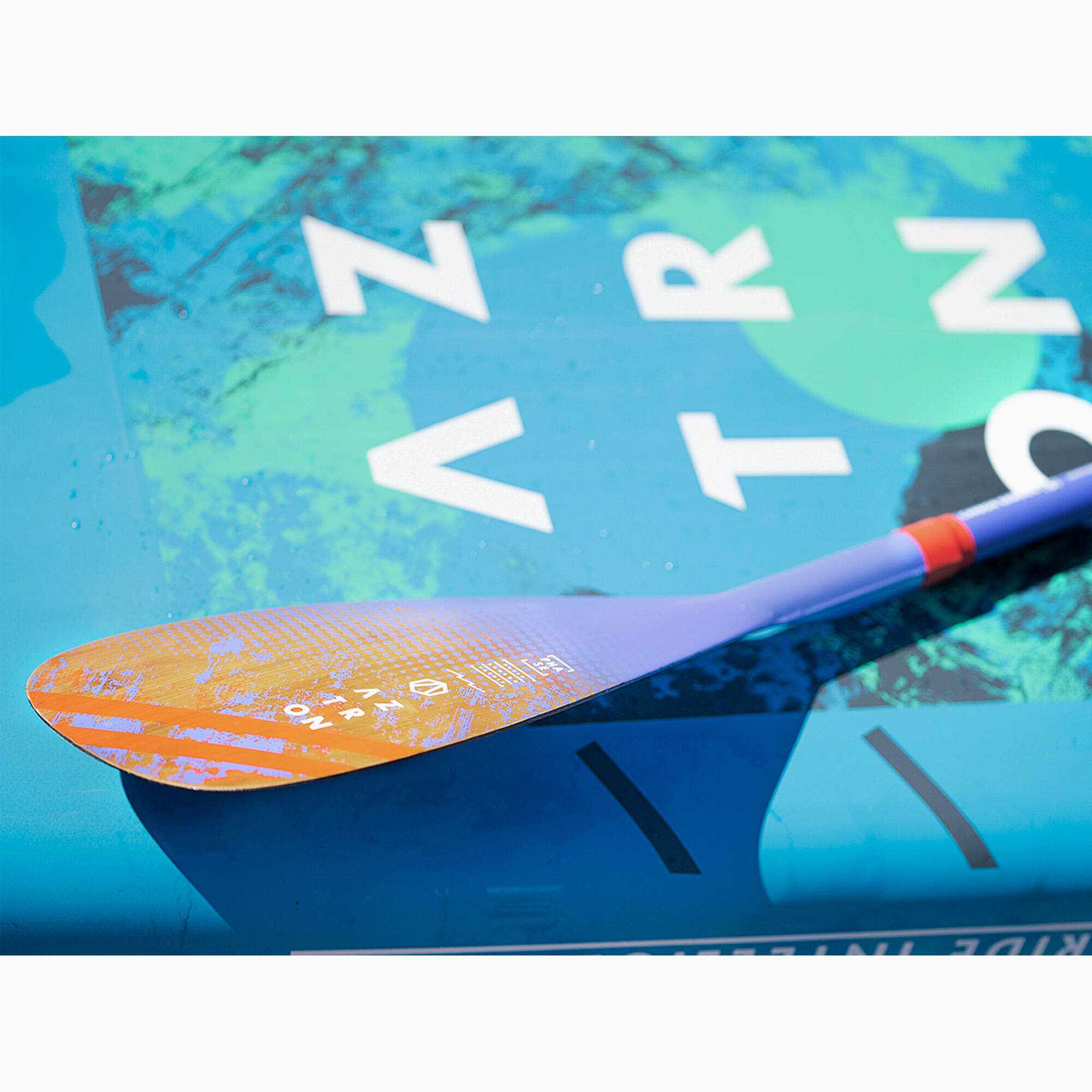 Wiosło SUP 2-częściowe Aztron Phase Bamboo Carbon 6/7