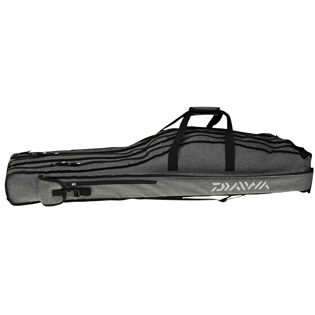 Husa Daiwa D-VEC pentru 3 lansete, gri, 130 cm 4/4