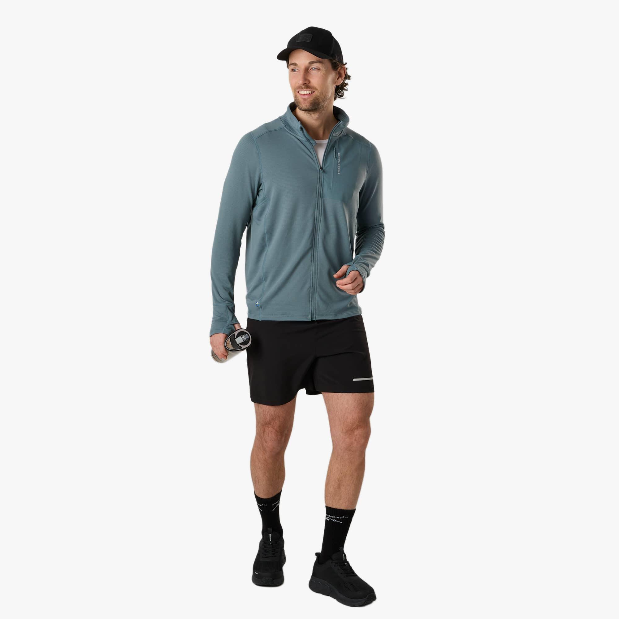 Pull de training randonnée homme Ultra Light Tech Midlayer Full Zip quick dry 3/7