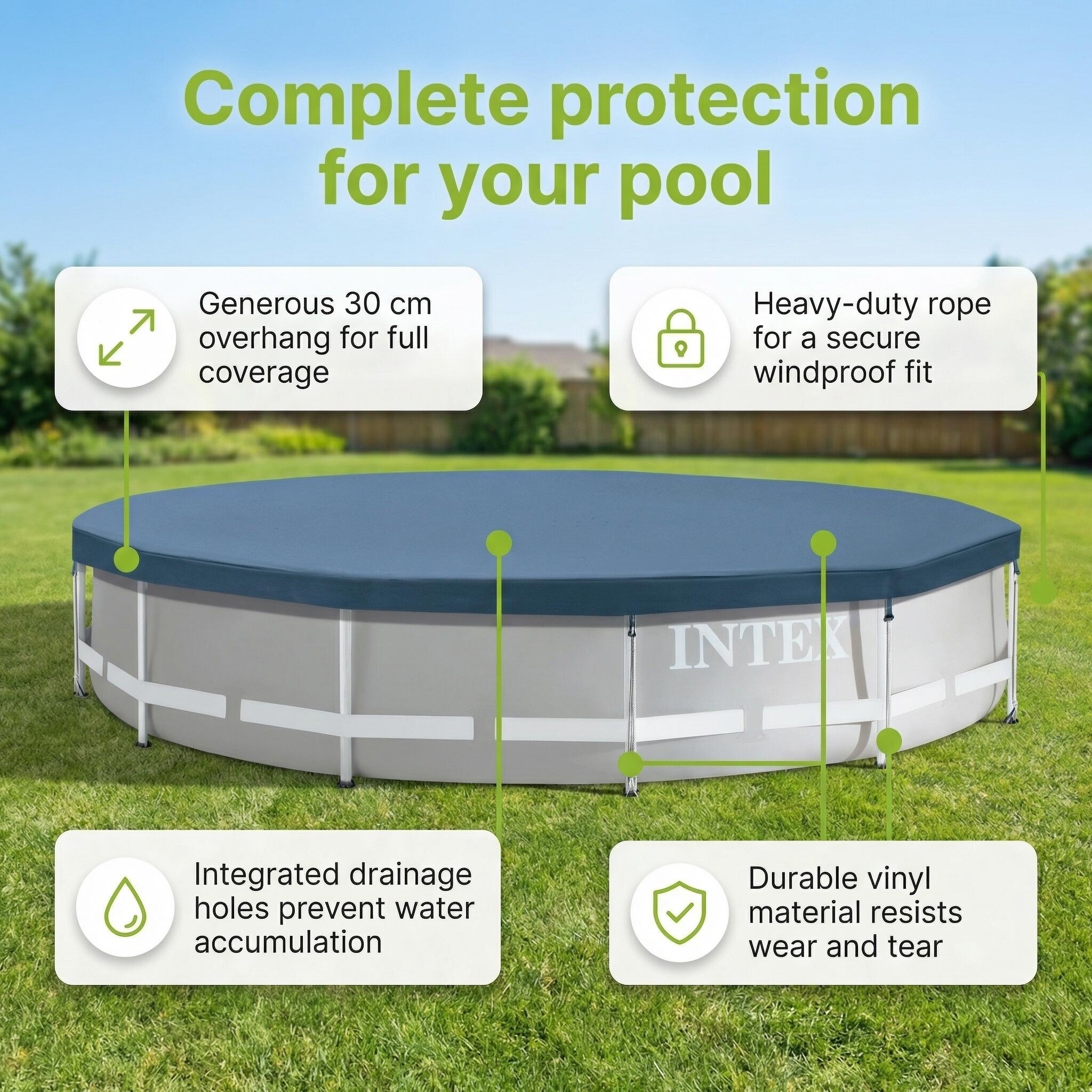INTEX Piscina Prism Frame Redonda - 366x76 cm - 7-piezas S34 3/7
