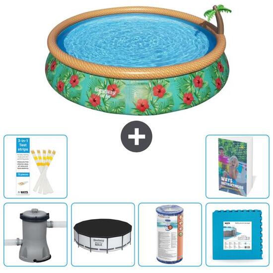 BESTWAY Piscina Bestway Fast Set Redonda - 457x84 cm - 7-piezas S254