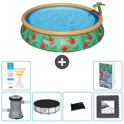 BESTWAY Piscina Bestway Fast Set Redonda - 457x84 cm - 7-piezas S195