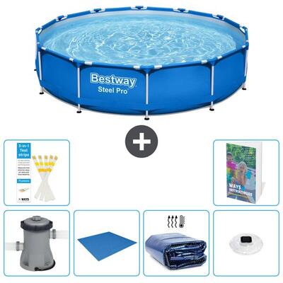 Bestway steel pro rond - 366x76 cm - 5-delig s272