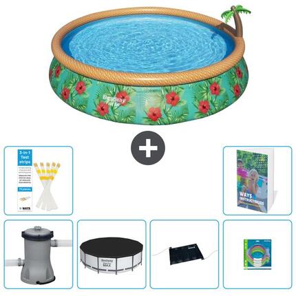 BESTWAY Piscina Bestway Fast Set Redonda - 457x84 cm - 7-piezas S211