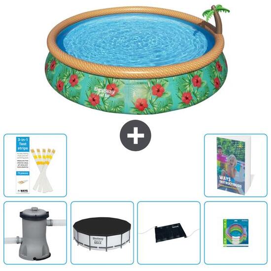 BESTWAY Piscina Bestway Fast Set Redonda - 457x84 cm - 7-piezas S211