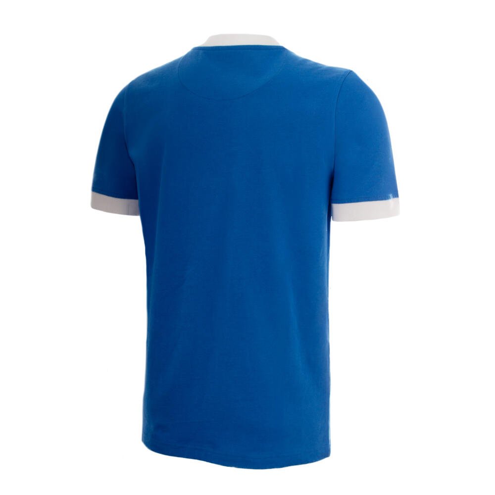 DDR WK 1974 - Retro voetbalshirt - Blauw – COPA Football 3/7