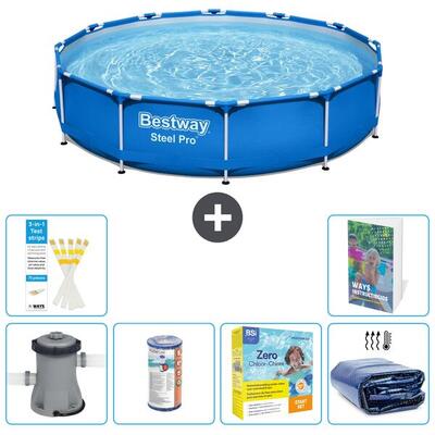 Bestway steel pro rond - 366x76 cm - 7-delig s224