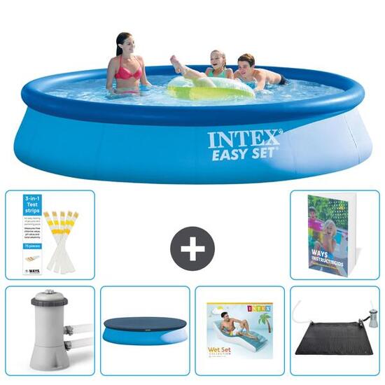 Piscine Easy Set Ronde - 396x84 cm - 7-pièces S219