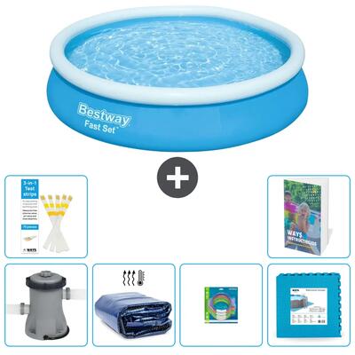Bestway fast set rond - 366x76 cm - 5-delig s229