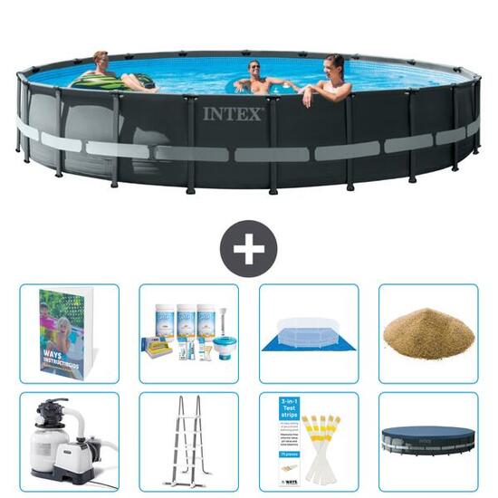 INTEX Basen Ultra XTR Okrągły - 610x122 cm - 9-częściowy S569