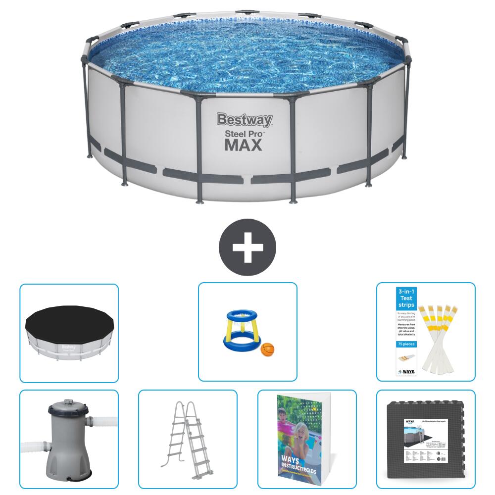 Bestway Steel Pro MAX Ronde - 427x84 cm - 8-pièces  S525 1/7