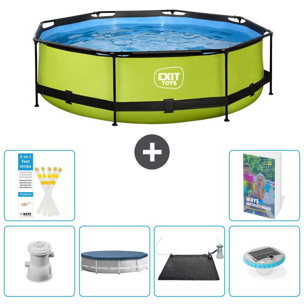 EXIT TOYS Piscina Exit Rotonda - 300x76 cm - 7-pezzi S328 1/7