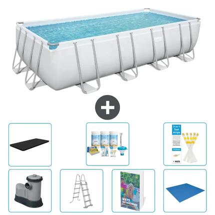 BESTWAY Piscina Bestway Power Steel Rectangular - 549x274x122 cm - S599